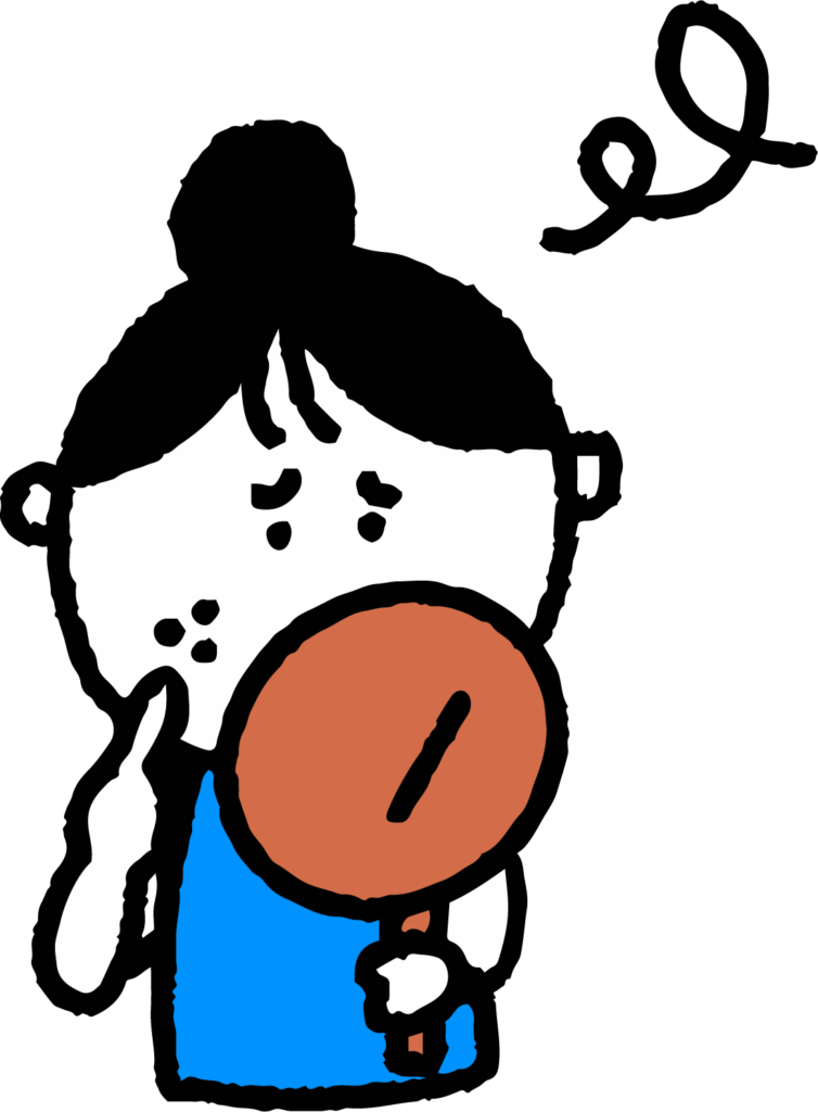 ニキビで悩む女の子